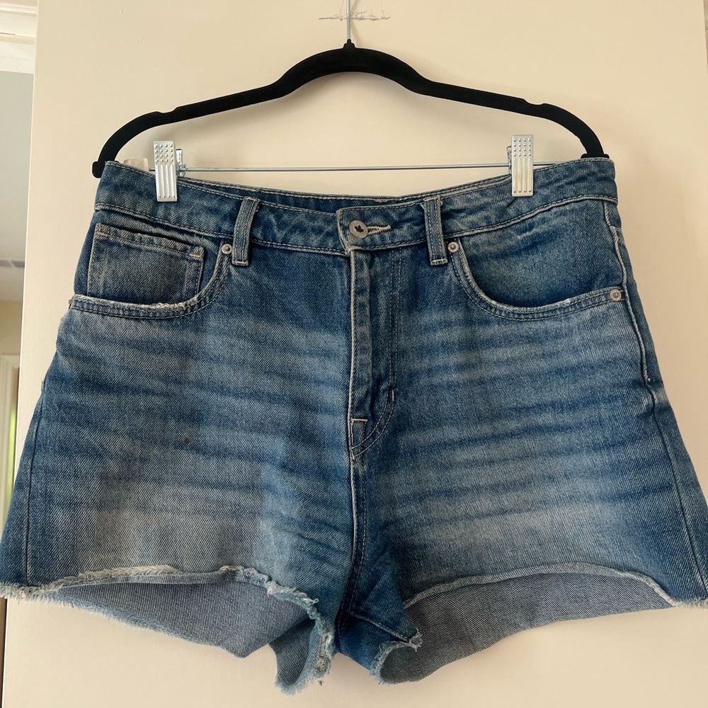 Buffalo David Bitton Women's Blue Jean Shorts